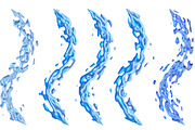 30 Liquid Splash Illustrator  Brushe, a Brush Add-On by Kseniya-Omega (Thumbnail 4 of 8)