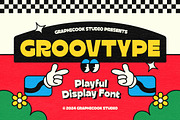 Groovtype, a Sans Serif Font by graphicook (Thumbnail 1 of 10)