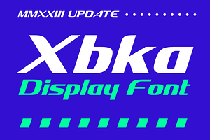 Xbka Font