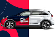 Car Mockup | Customizable PSD, an Advertising Mockup by MDG (Thumbnail 4 of 13)