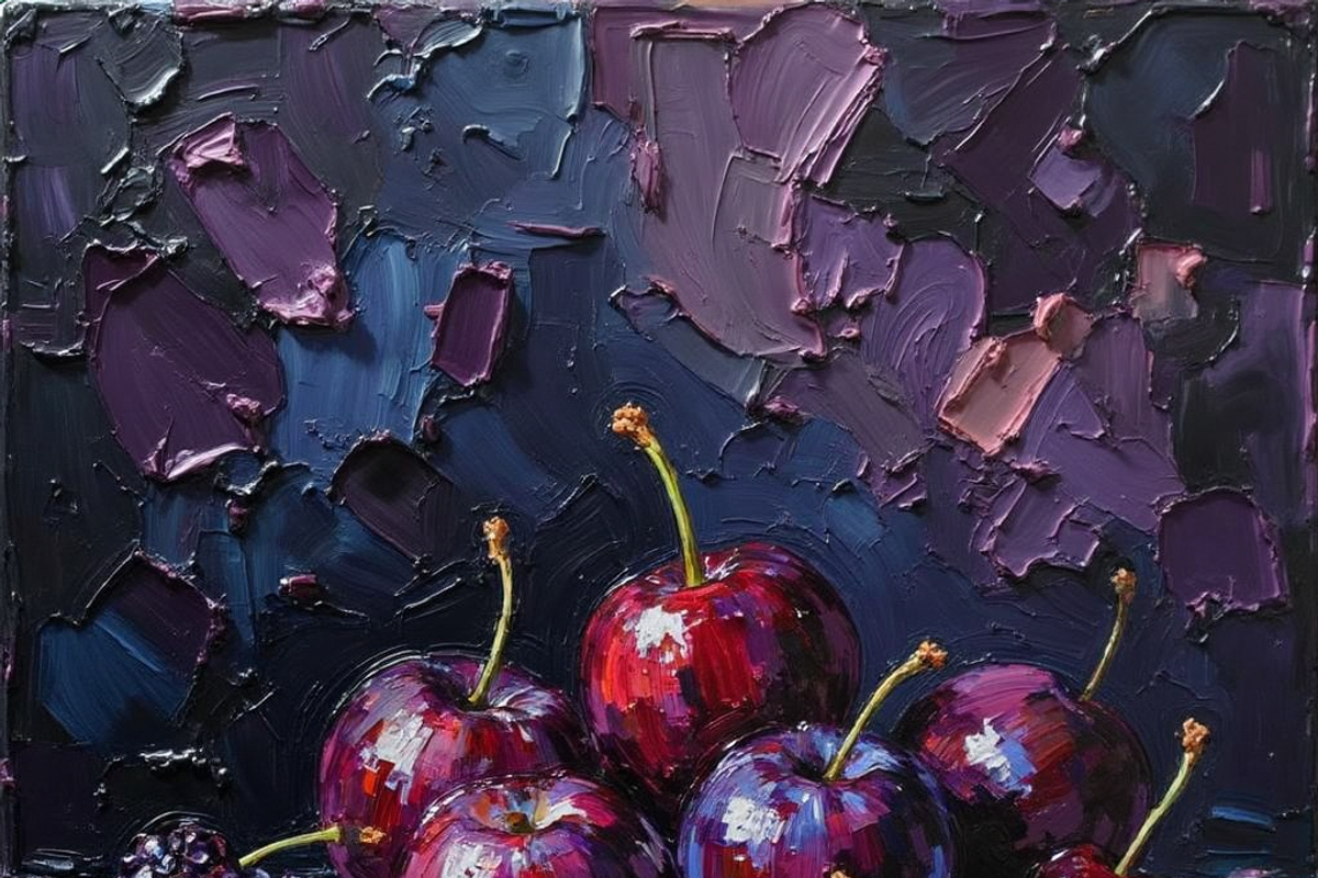 Tropical, Summer Fruit Oil Painting, a Food Illustration by PLUM&FIGS (Photo 18 of 22)