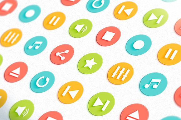 Media Player Icons