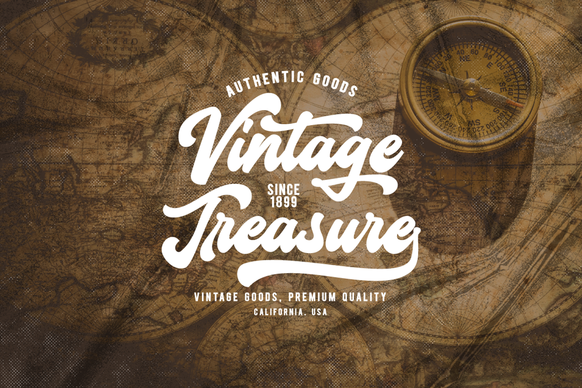 Dexter Script, a Script Font by Eltypesstudio