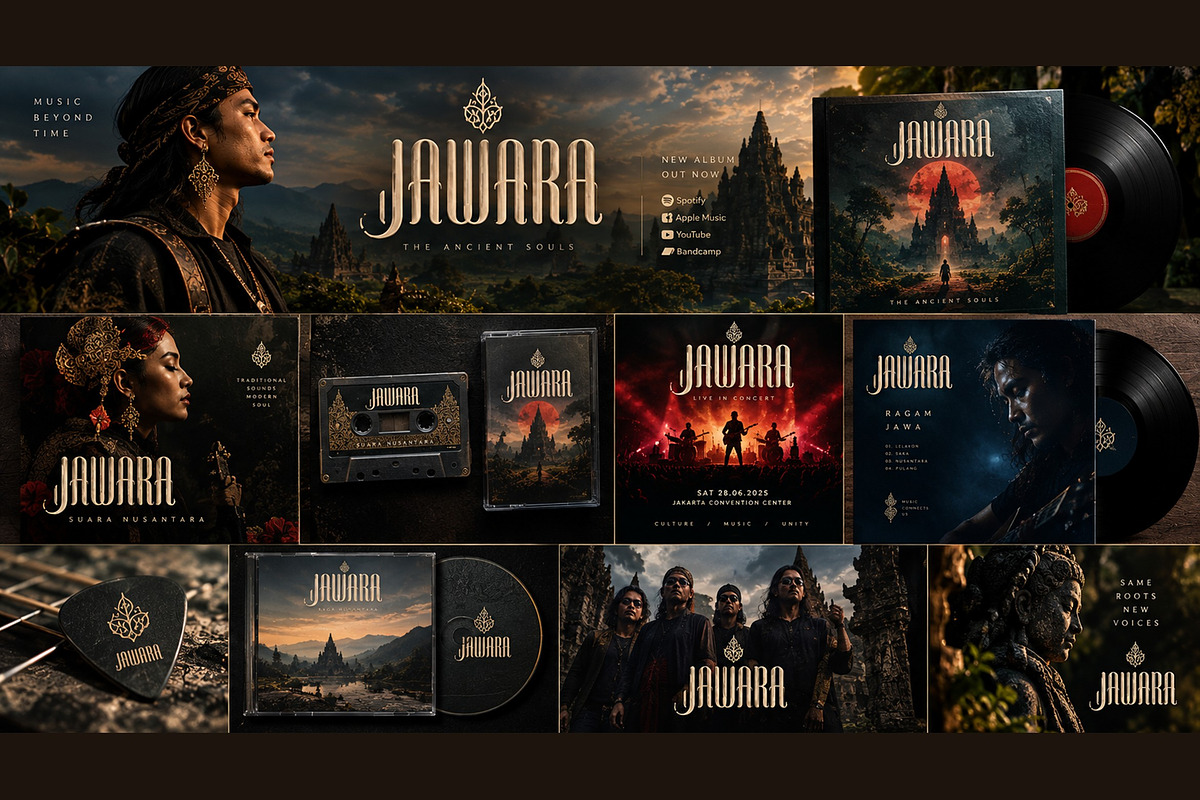 Jawara, a Script Font by Art StoreID (Photo 2 of 10)