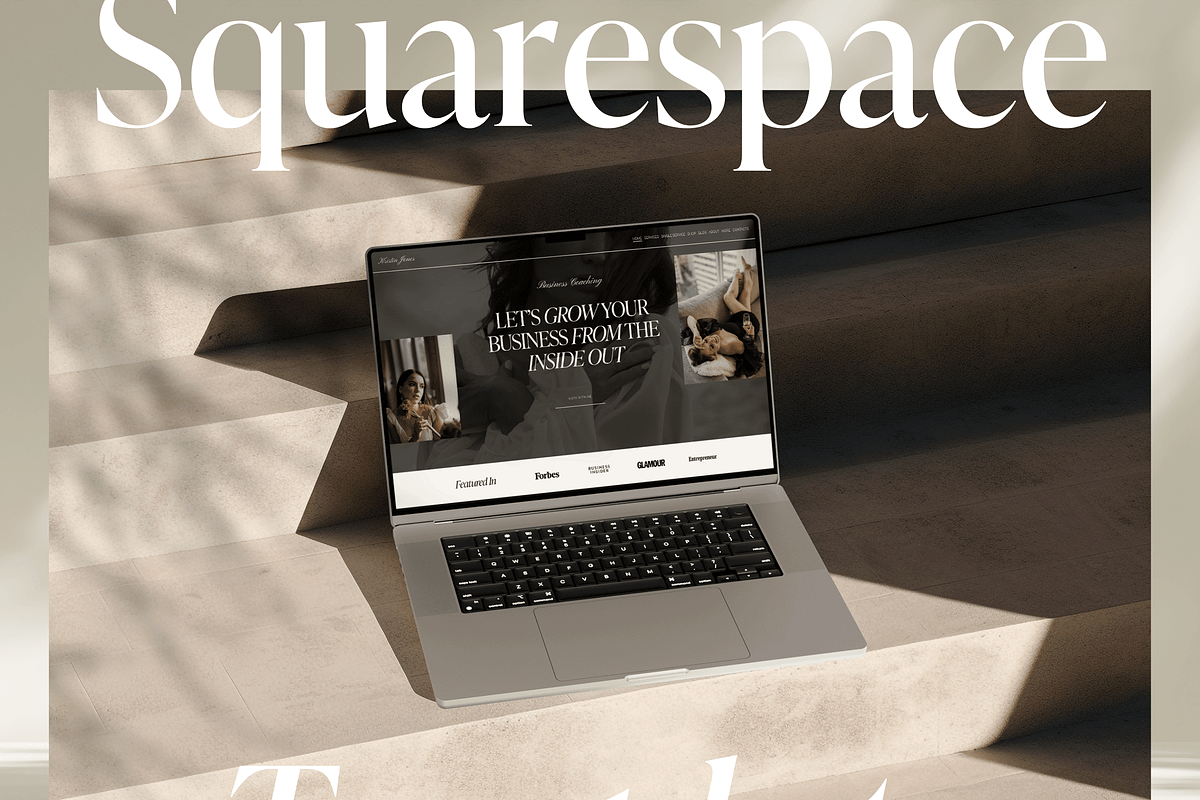 Squarespace Website Template coach, a Squarespace Template by Presentibox (Photo 8 of 11)