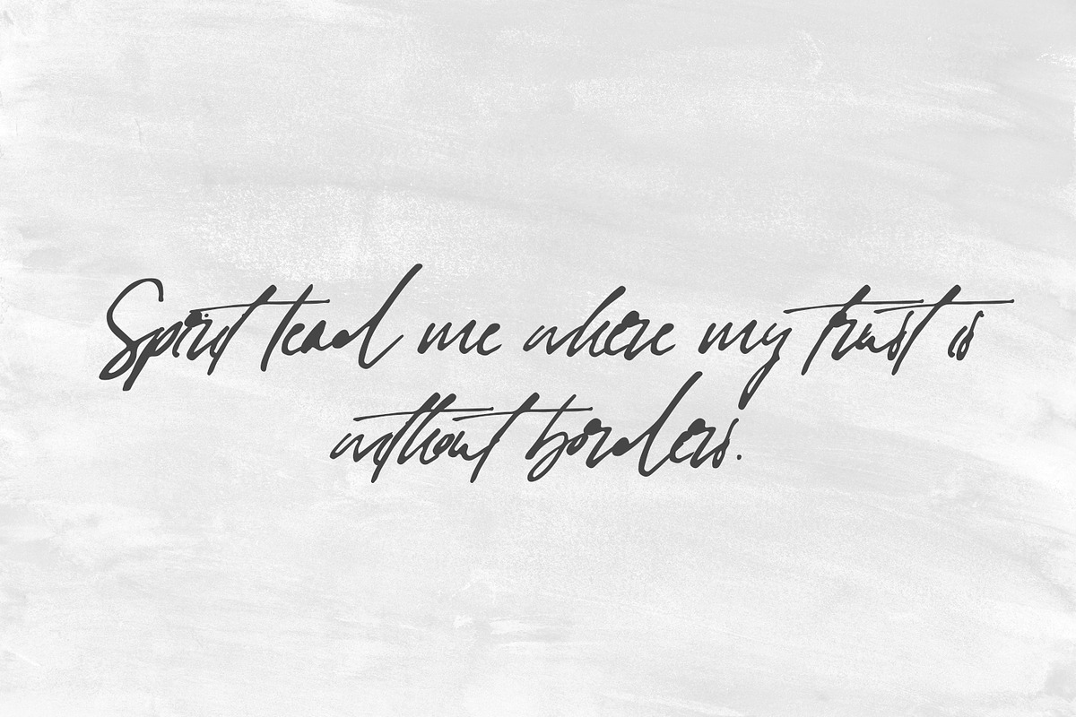 Heart + Soul | Handwritten Font preview 3