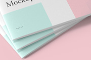 5 A4 Landscape Brochure Mockup, a Books & Magazine Mockup by Illusiongraphic (Thumbnail 18 of 25)