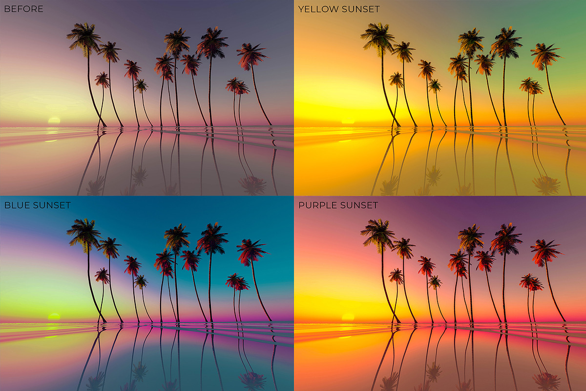 20 Summer Time Lightroom Presets, an Action Add-On by Olg Store (Photo 3 of 8)
