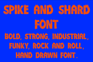 Spike and Shard font