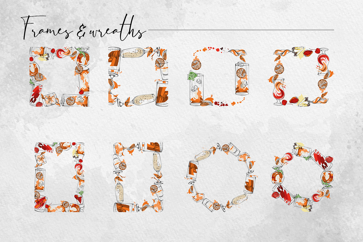 Sunset cocktails, a Food Illustration by MsFlaffy (Photo 8 of 12)