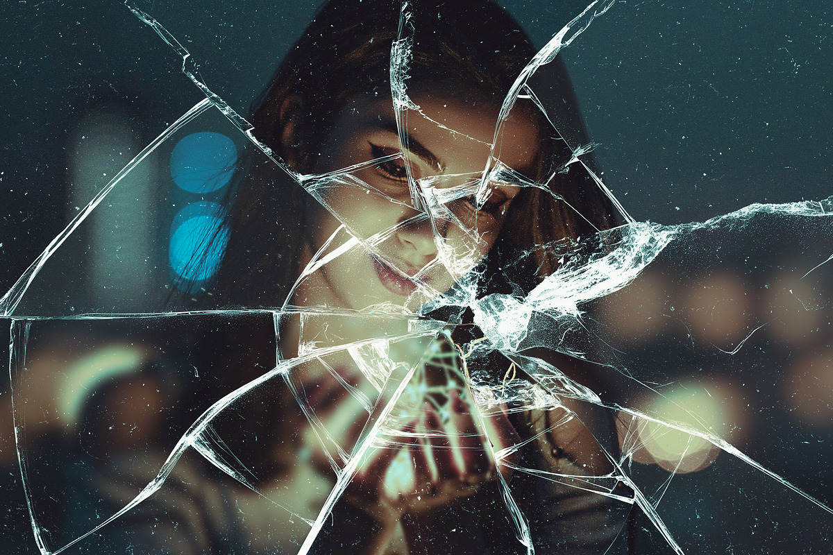 Broken Glass Effect 3 PSD Template, a Layer Style Add-On by iHemalaya (Photo 4 of 4)
