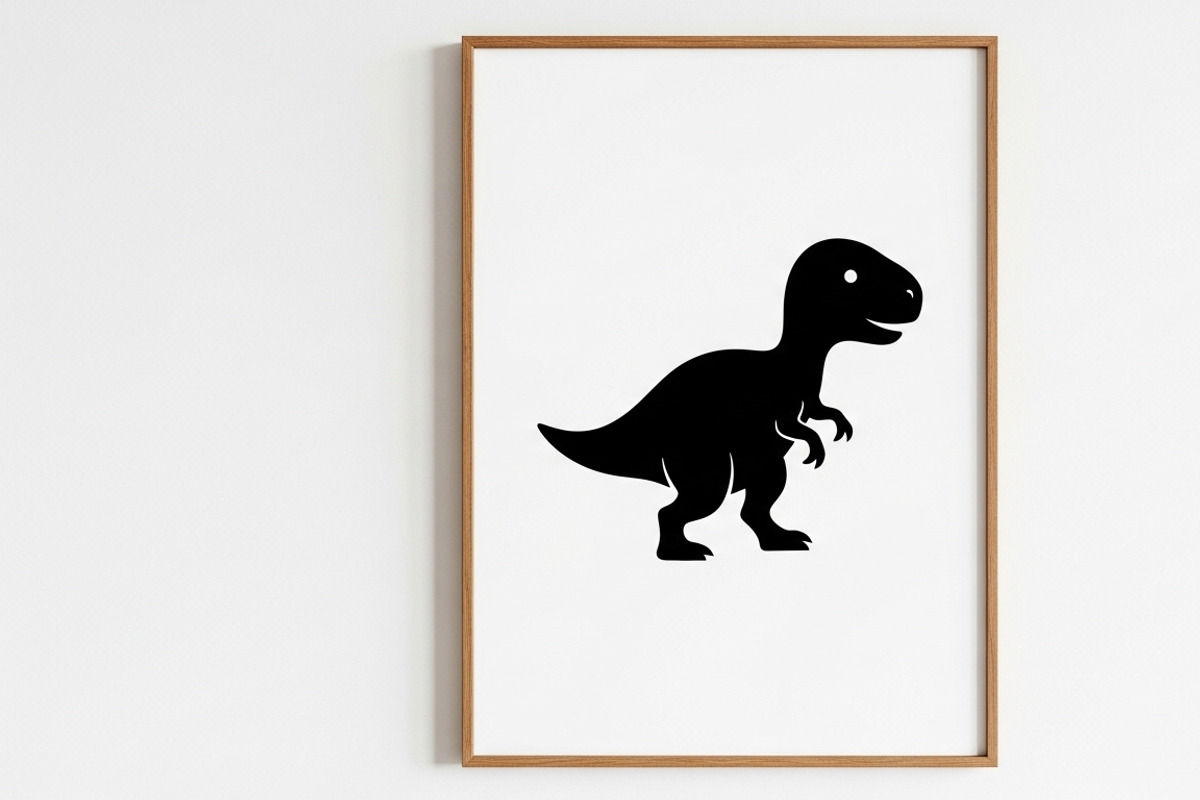 Cute dinosaur nursery decor design, an Icon by Amazin_art (Photo 10 of 36)