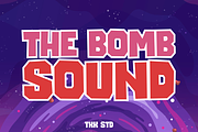 The Bomb Sound - Modern Font, a Sans Serif Font by tokokoo (Thumbnail 17 of 17)