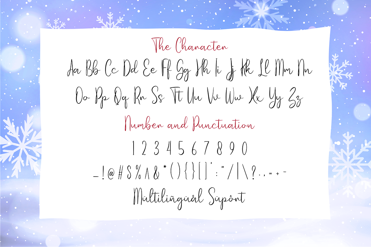 Warm Christmas, a Script Font by Forberas Club (Photo 6 of 7)