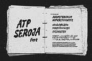 Seroja - Groovy Display Font, a Handwritten Font by Typeparties (Thumbnail 10 of 10)