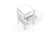 Bedside Table - IKEA NORDKISA, a Furniture 3D Model by 3DCargo (Thumbnail 21 of 26)
