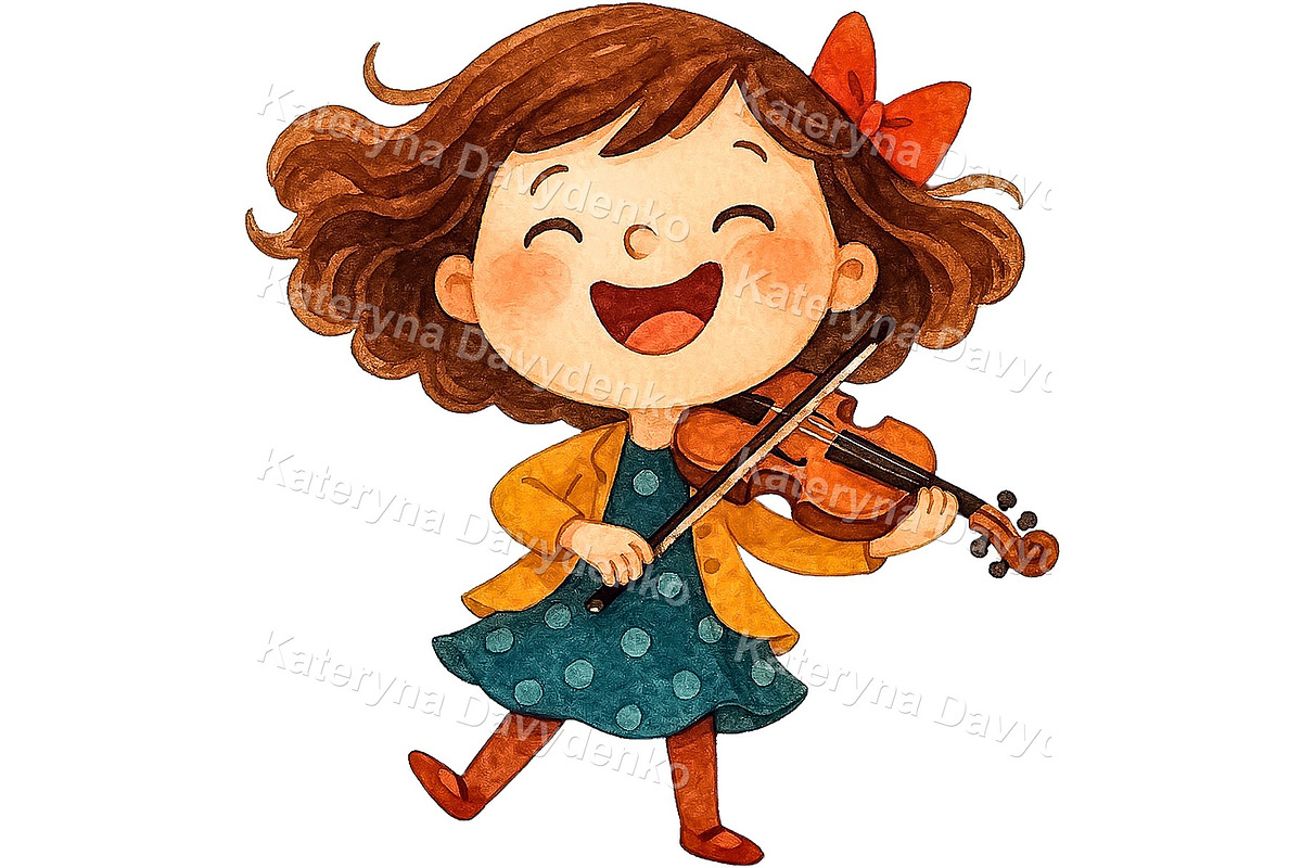 Kids music Children activities set, a Person Illustration by Bubert Art (Photo 4 of 4)