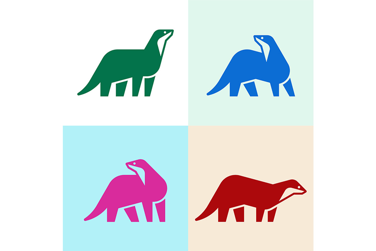 Otter Logo, a Graphic by NataliiaVolyk (Photo 4 of 6)