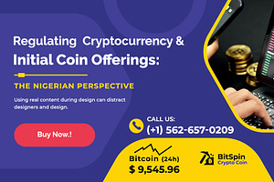 Cryptocurrency Facebook Ad Banners