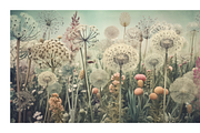 Zewe Collection · Retro Flowerscapes, a Decorative Illustration by milatovar (Thumbnail 10 of 16)