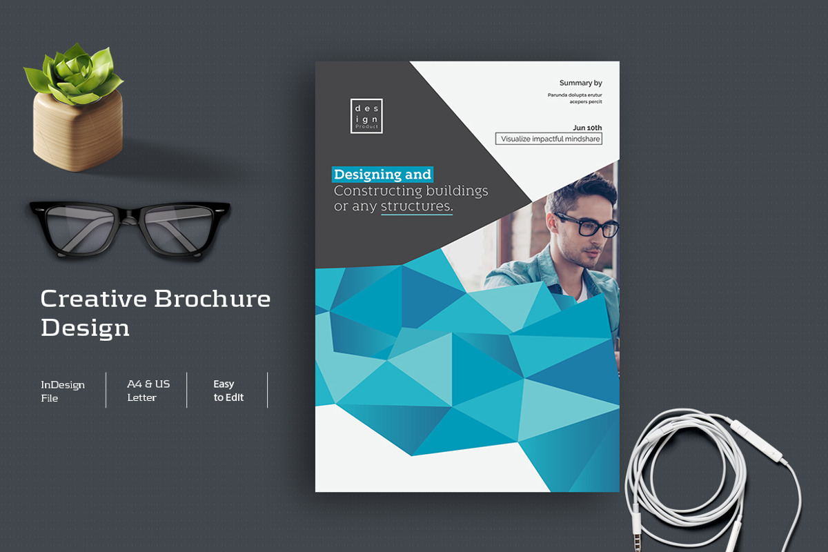Creative Brochure, a Brochure Template by Addaxx (Photo 1 of 7)