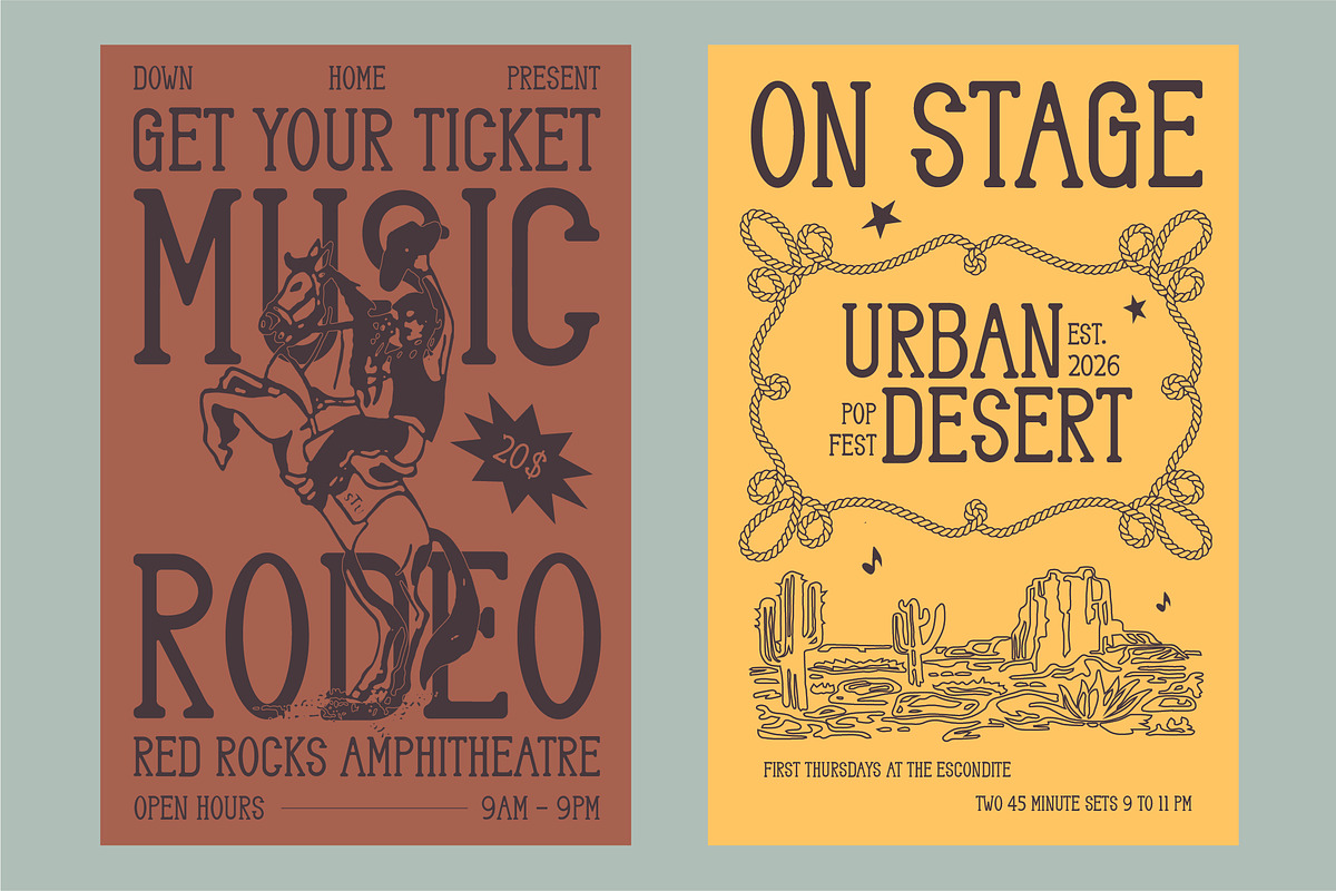 Canyonell - Country Display Typeface, a Serif Font by riff.type (Photo 10 of 10)