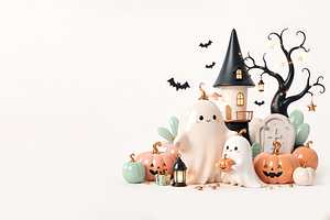 2 Halloween Celebration Background, a Background Photo by Hamza067