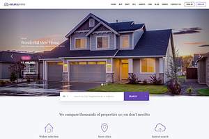 EstatePrime - Real Estate WP Theme