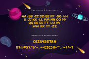 Comet - A Modern Space Kids Font, a Sans Serif Font by overlaytemplates (Thumbnail 4 of 5)
