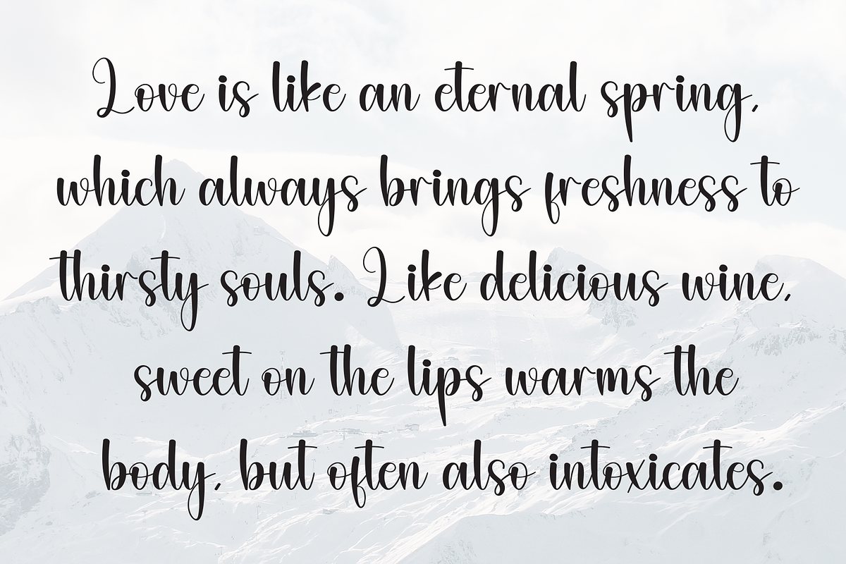 Hello Amanda | Script Font, a Handwritten Font by Scratchones (Photo 6 of 9)