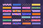 250+ Funky Digital Planner Kit, a Decorative Illustration by IuliiaSavko (Thumbnail 9 of 22)
