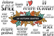 Hello Autumn - Big hand drawn set, an Animal Illustration by Kseniya_design (Thumbnail 4 of 6)