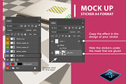 Stickers Mock-Up, a Print Template by Popova_Irina (Thumbnail 5 of 5)