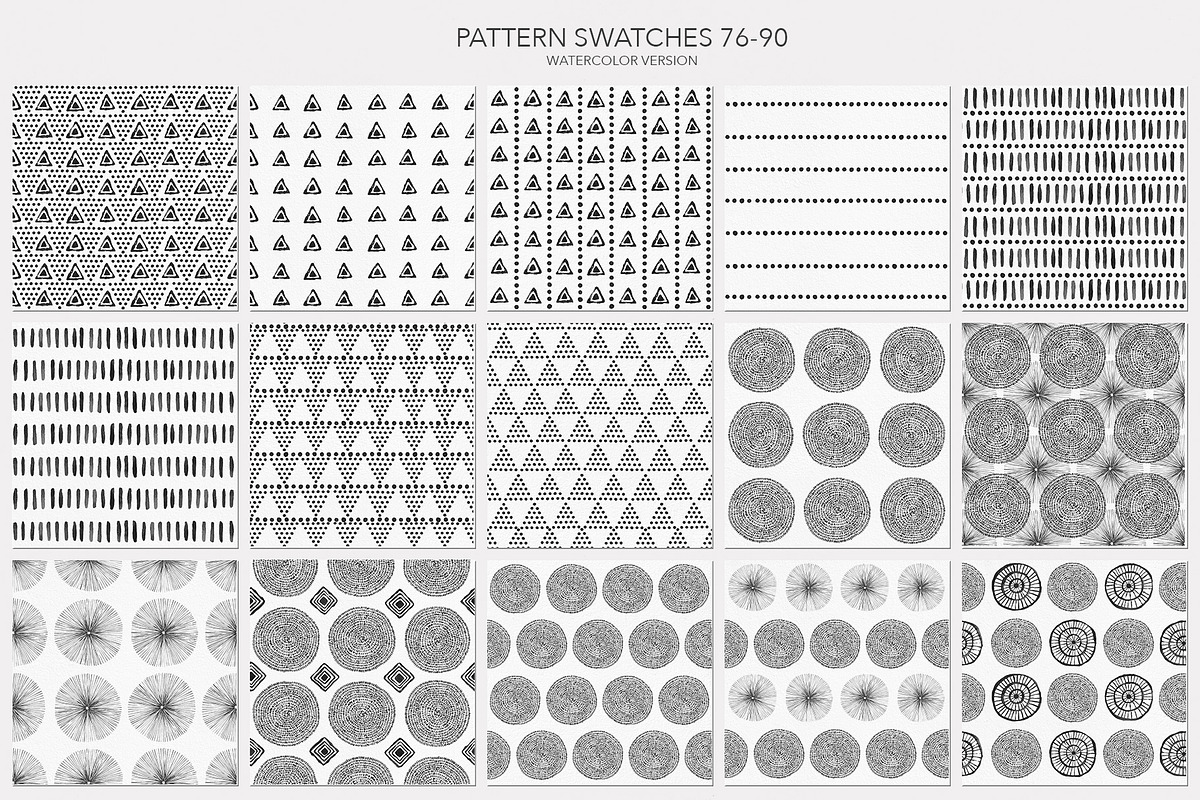 Big BOHO Handmade Pattern Pack, a Pattern Graphic by Alisa Fimen Design (Photo 15 of 19)