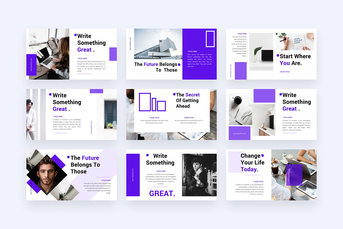 Gilda Creative PowerPoint Templates, a Presentation Template by uiplus (Photo 5 of 13)