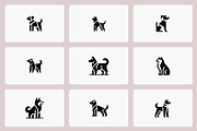 Dog Logo Collection, a Branding & Logo Template by Vectorium Studio (Thumbnail 1 of 2)