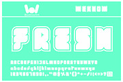 fresh mint font, a Font by weknow (Thumbnail 1 of 5)