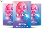 3in1 NEON WOMEN Flyer Bundle, a Flyer Template by WG DESIGN (Thumbnail 4 of 4)