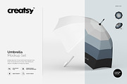 Umbrella Mockup Set, an Advertising Mockup by creatsy2 (Thumbnail 1 of 6)