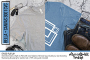 Change Shirt Color! Mens 3001 Mockup, a Product Mockup by Allison Affourtit Mocks (Thumbnail 1 of 4)