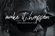 Rasthmon - Brush Font, a Script Font by tebaltipislab (Thumbnail 6 of 13)