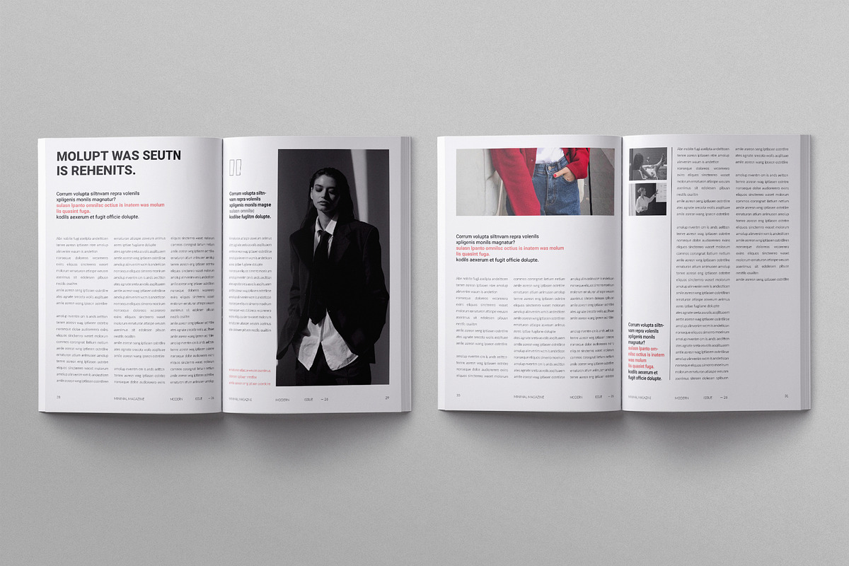 Magazine Template, a Magazine Template by ElvinPrint (Photo 14 of 17)