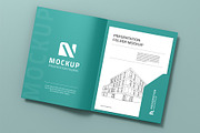 Presentation Folder PSD Mockup, a Product Mockup by graphypix (Thumbnail 1 of 4)