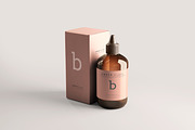 Amber Glass Bottle Mockups, a Cups & Container Mockup by pmvch (Thumbnail 2 of 20)
