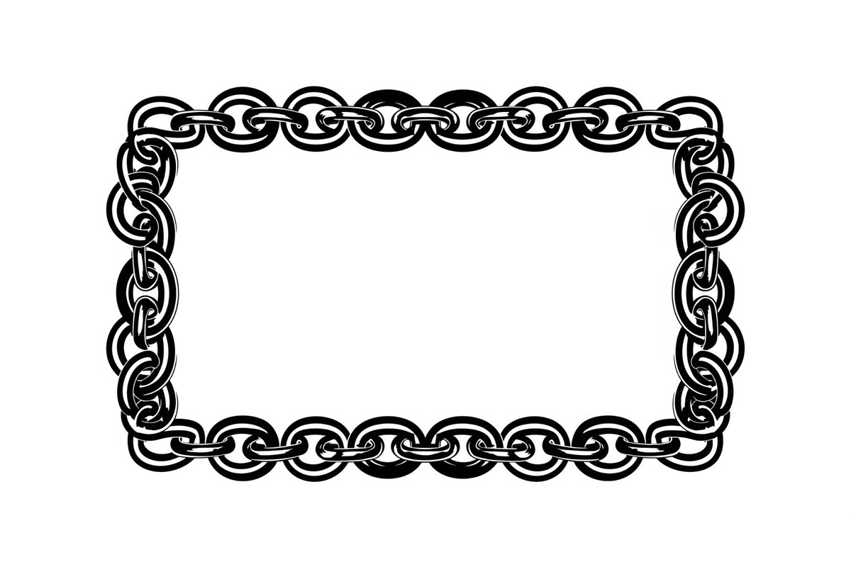 Chain Border Frame SVG Bundle, an Illustration by Designs_River (Photo 10 of 31)