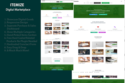 Itemize - Digital Marketplace