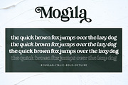 Mogila Display Font, a Serif Font by Letter Fresh (Thumbnail 8 of 8)