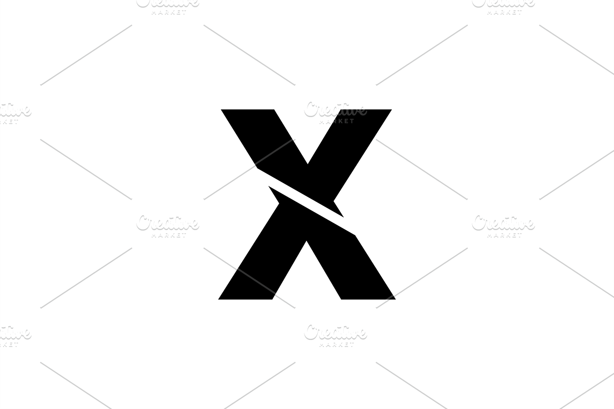 Modern X Logo - Abstract & Stylish Design
