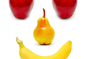 Smiling fruits, a Photo by saiko3p