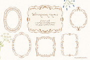 Charming meadow - woodland clipart, a Decorative Illustration by polikarpovaart (Thumbnail 20 of 30)